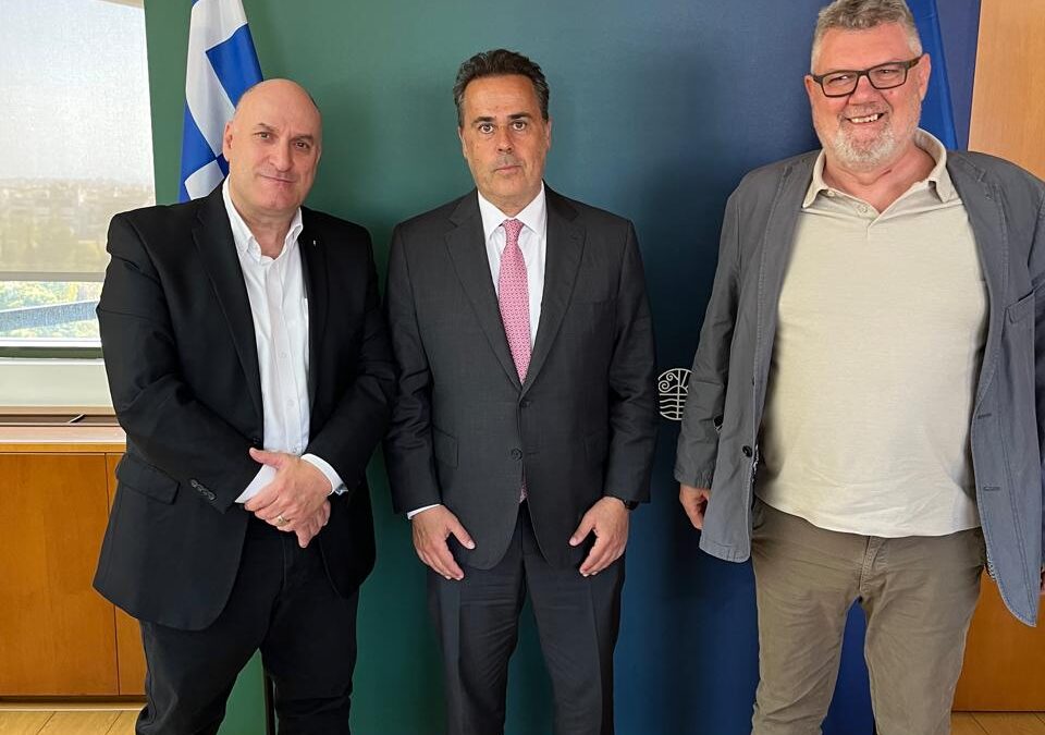 Συνάντηση ΣΑΑΠΠ και Υπουργού Περιβάλλοντος και Ενέργειας για την ανακούφιση του Κλάδου